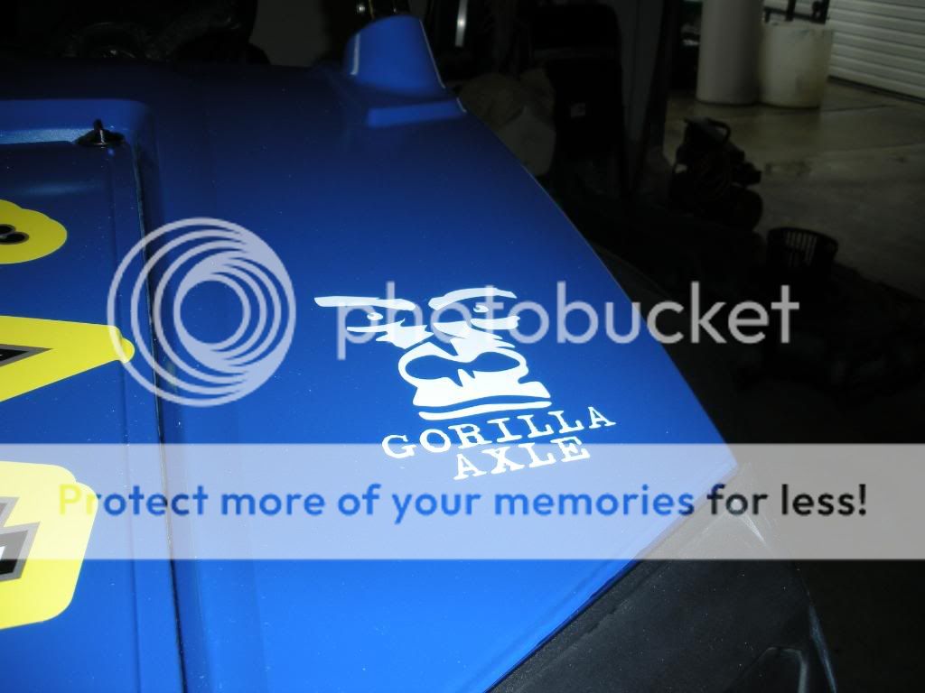 Finishing touch.....GORILLA AXLES PRC Polaris Ranger Club