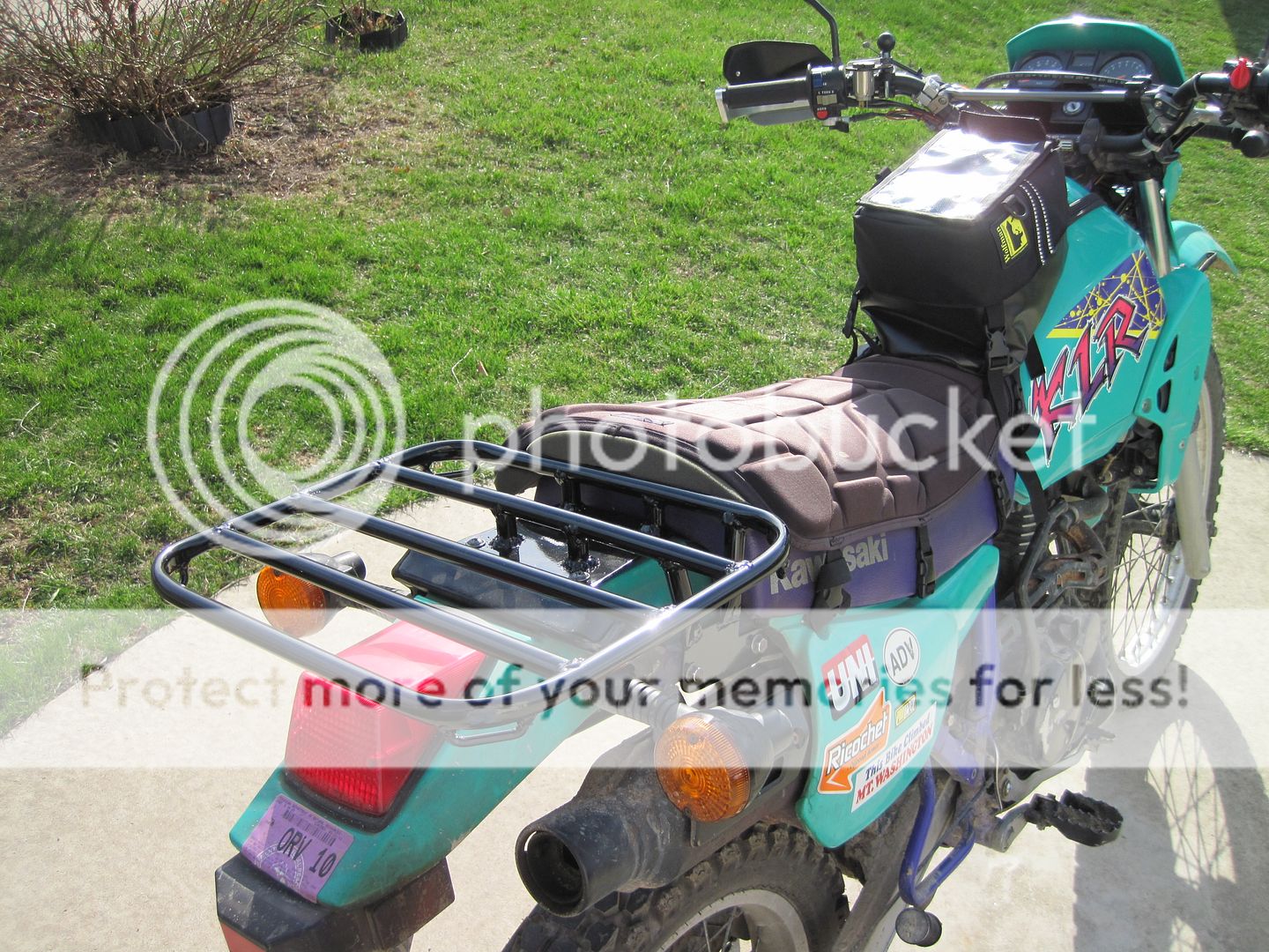 Kawasaki Klr Cool Rear Cargo Rack Kawasaki Klr Cool Rear Cargo Rack