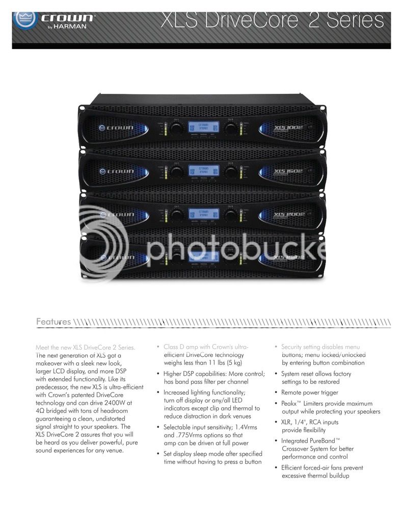 how remote cost starter much 2 Crown XLS Theater  AVS  DriveCore Home Forum