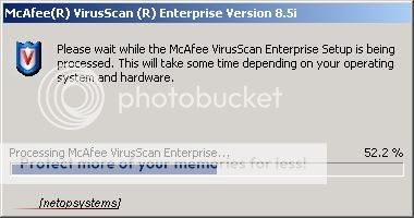mcafee antivirus enterprise 8.5i